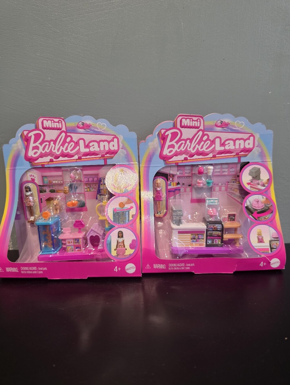 Mini Barbie Land Playset - Pink